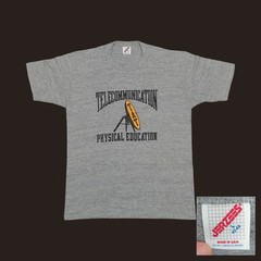 Vintage 80s Tech Nerd Mens Medium Tri Blend Shirt Telecommunication Graphic