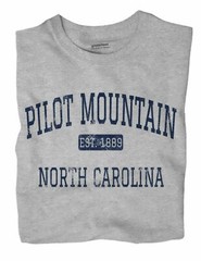 Pilot Mountain North Carolina NC T-Shirt EST