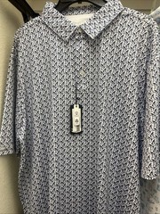 STRAIGHT DOWN Polyester Spandex Golf Shirt Logo – XL – NWT’s – Awesome!