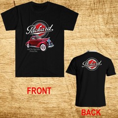 Packard Classic Car Men’s Black Size S-5XL
