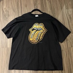 Vintage 1997 Rolling Stones Bridges To Babylon Tour Shirt XL Official Merch