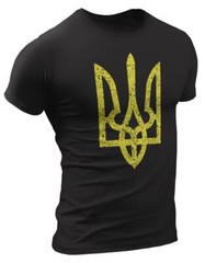Ukraine Pride Vintage Style Retro Distress Ukrainian Coat of Arms Ukraine