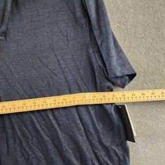 The Men’s Store at Bloomingdale’s Johnny Collar Linen Polo Shirt L True Navy