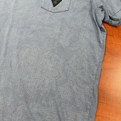 Vintage 90s Surf T Shirt Rusty Single Stitch All Over Pattern Pocket Mens 2XL
