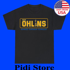Ohlins Racing Men’s Black T-Shirt Size S to 3XL