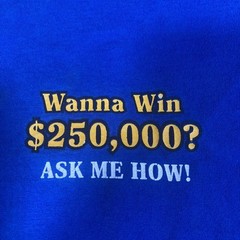 Vintage Florida Lottery Distressed T Shirt Sz XL Promo Flamingo 90s Cash Bonanza