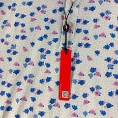 Redvanly Leone Performance Golf Polo Shirt Mens XXL Blue Lavender Floral New SS