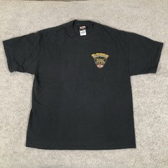 Harley-Davidson Shirt Mens XL Black Alaska Mt McKinley Denali Park Graphic Y2K