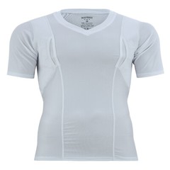 Mafoose V Neck CCW Concealed Carry Holster Shirt with Pockets Medium to 4XL