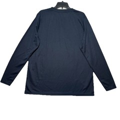 Snap-on Tools Performance Henley Shirt Men’s XL Blue Polyester Long Sleeve Logo