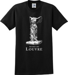 The Louvre Museum Paris France Winged Victory Unisex T-Shirt (S-5X)