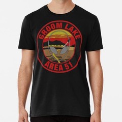 Groom Lake Area 51 S to 5XL Made in the USA T-Shirt