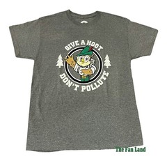 New Woodsy Owl Give a hoot Don’t pollute 1971 Classic Logo Mens T-Shirt
