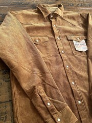 Iron Heart 11oz Corduroy Western Shirt 4XL NWTs