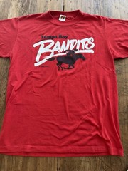 Vintage Lot Of 4 80s USFL Tshirts LA Express Houston Gamblers TB Bandits Logo 7