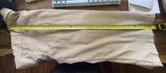 Barena Men’s Beige Solid Woven Button-Up Shirt 46 Point Collar Pockets Italy