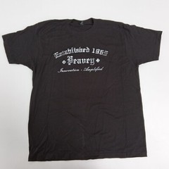 Official Authentic Peavey Gothic T-Shirt Established 1965 Black Graphic Tee