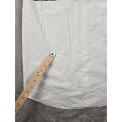 Vtg Cumberland Outfitters Western Pearl Snap Shirt Mens L White Longhorn Skull