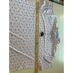 HTF johnnie-O Performance Polo XXL White Bourbon Cocktail Print UPF 50 Stretch