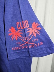 NWT Grunt Style Club XL Tshirt Mens USA