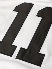 Sandlot Baseball Jersey Yeah-Yeah #11 Stitched White / Black Men’s Size 2XL XXL