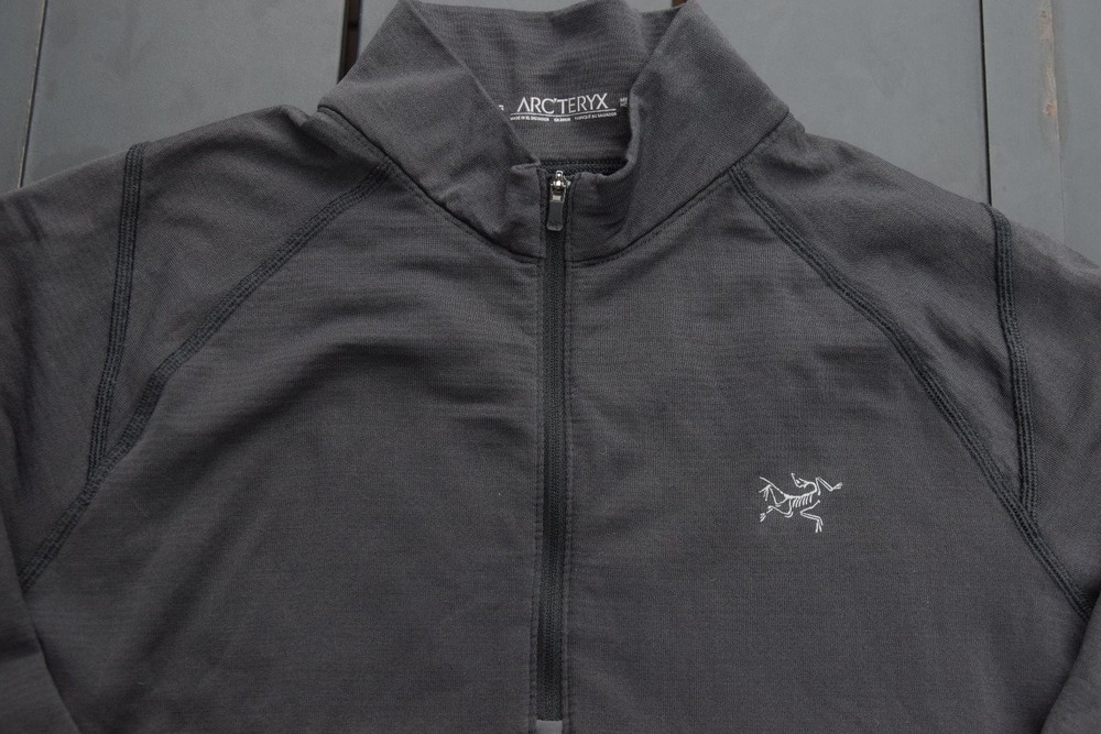 Arc’teryx Quarter Zip Pullover Men’s Dark Grey L Polartec Performance Top