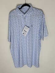 Rhoback Polo The Bryan Bros Collection Men Performance Short Sleeve 2XL XXL NWT