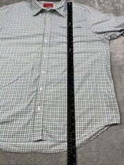 Craghoppers Shirt Mens XL Plaid Nosilife Insect Shield Vented Outdoors Hiking