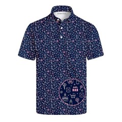 Girl Dad Golf Polo Shirt, Funny Dad Polo For Men, Pink Shirt, Father Day Gifts