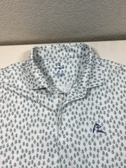 Green Trees Rhoback Colorado Short Sleeve Golf Polo Shirt Men’s L Large