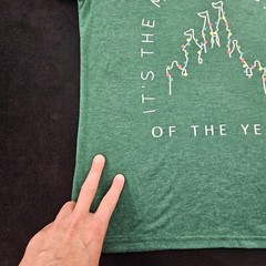 Most Magical Time of the Year Christmas Green Short Sleeve T-Shirt Adult S
