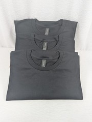 Gildan Ultra Cotton Long Sleeve T-Shirt – Black – G2400 – Size 2XL – 3 Pack