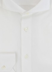 $750 Fiori Di Lusso White Super 180’s Shirt – Extra Slim – (FL78261)