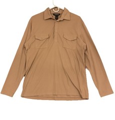 Slates A Dockers Brand Shirt Thick Sz M Beige Front Pockets Men’s