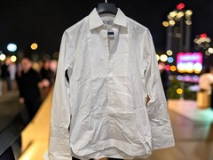 Turnbull & Asser White Tuxedo Dress Shirt Bib Front NWOT Men’s 15.5/39