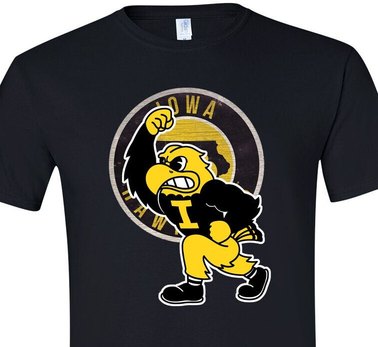 Herky the Hawk – Iowa Hawkeyes – University of Iowa – Toddler, Youth & Adult