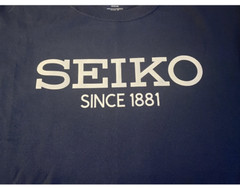 SEIKO SINCE 1881 S/S CREWNECK T-SHIRT SIZE S-2XL