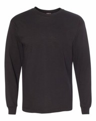 Bayside Mens USA Made 100% Cotton Long Sleeves T-Shirt – 5060 S-4XL