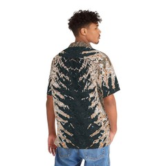 Modern Art Hawaiian Shirt Mens Tropical Beach Summer Aloha