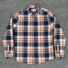 Express Mens Long Sleeve Casual Dress Shirt Size XL 17-17.5 Button Up Extra Slim
