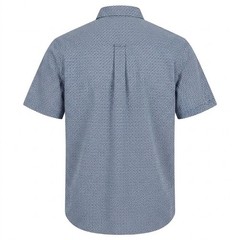 Johnnie-O Hangin Out Mens XL Blue Geometric Short Sleeve Button Down Shirt – CJ