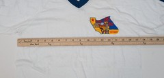 True Vintage 80s Single Stitch Biker Tee Size M California West Coast Ringer