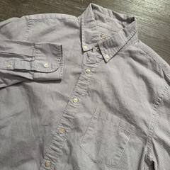 J.Crew Shirt Mens M Purple 100% Cotton Gingham Button Down Preppy Classic OCBD