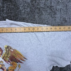 Queen T-Shirt XXL Grey Official Tour Merchandise Freddie Mercury Band Crest Logo