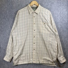 Hoggs Of Fife Field Pro Birch Shirt Men’s XL Beige Micro Fleece Lined Shooting