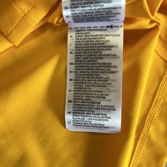 Adidas Primegreen Coord Polo GM2635 Gold Men’s Size Large NWT