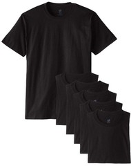 Hanes Men’s Tshirts COMFORTSOFT 6-Pack Crew Neck Tees M-4XL