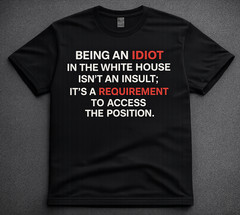 Funny Political TShirt White Graphic Tee Humor Statement Shirt Streetwear Unisex