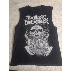 The Black Dahlia Murder Band Shirt Mens XL Black Muscle Tank Skull Graveyard Tee