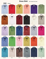 Men’s Cotton Blend Dress Shirt 30 + colors by Fortino Landi All Size/Color SG02